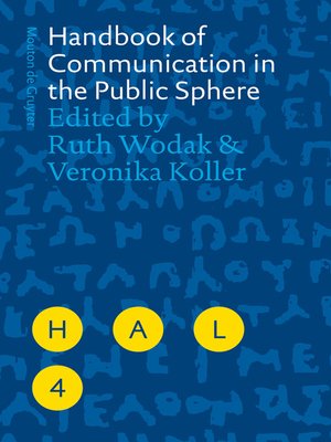 cover image of Handbook of Communication in the Public Sphere